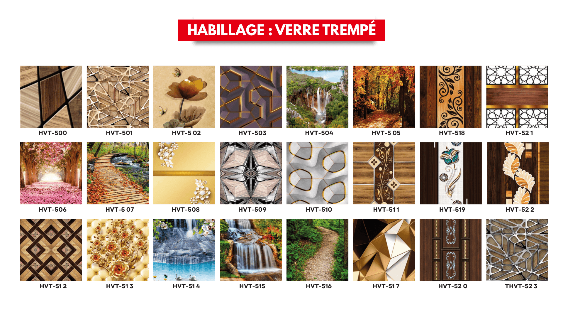 Habillage verre trempé